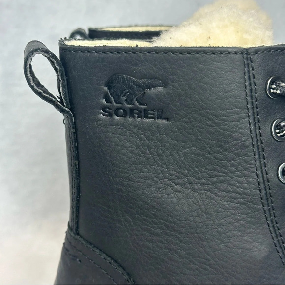 NWOT SOREL WOMEN'S EMELIE SHORT LACE COZY BOOT. Sz: 5.5 - Picture 7 of 14